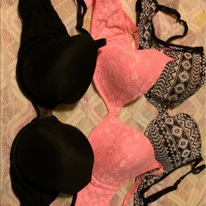 Victoria’s Secret. Pink. And Aztec.